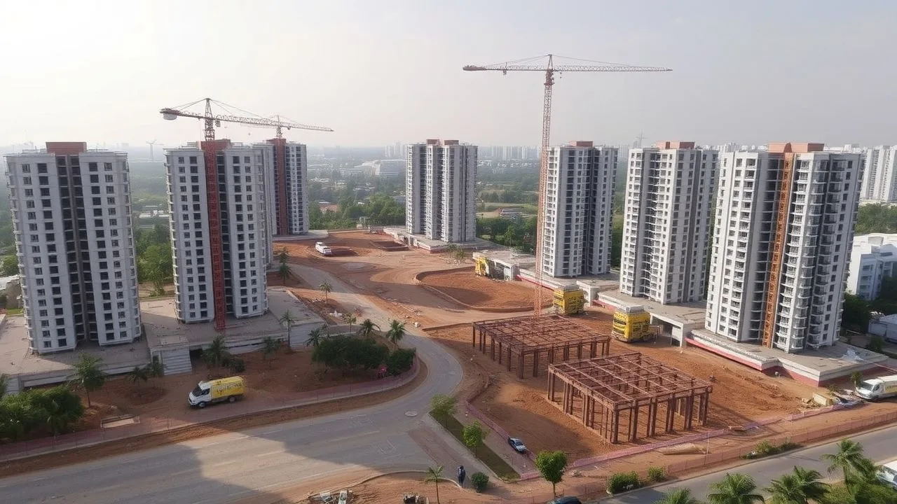 Brigade Golden Heights Construction Status