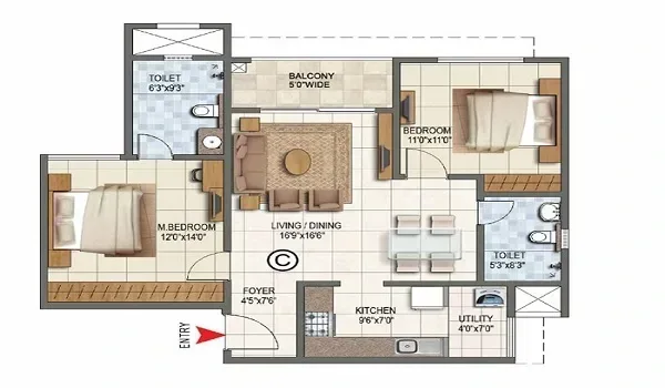 2 BHK