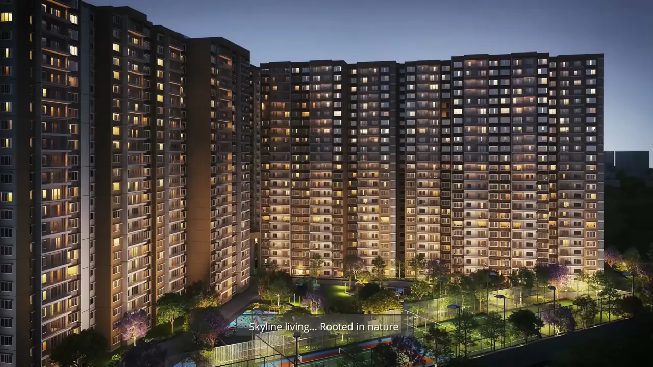 43 Floor Residential Building in Bangalore: Brigade Golden Heights
